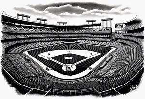 Dodgers stadium 49ers tattoo idea