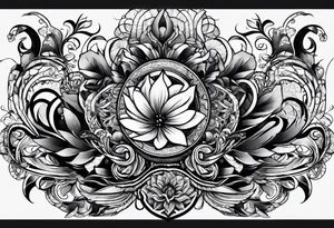 The tatoo should show i have dedication, respect and inner strength, and I try to become better everyday tattoo idea