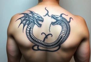 Father dagon and mother hydra tattoo idea