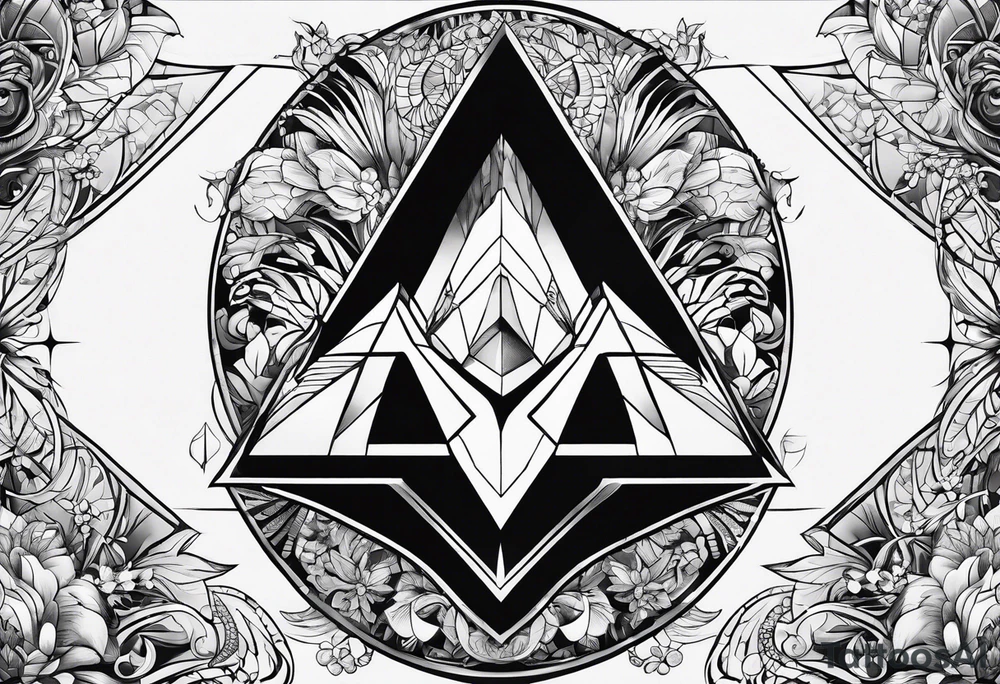 Delta symbol tattoo idea