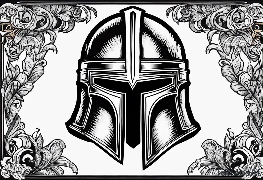 “If you’re going thru hell keep going” wrapped around a spartan helmet. tattoo idea