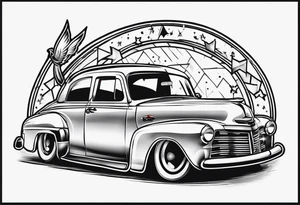 simple  sign tattoo idea