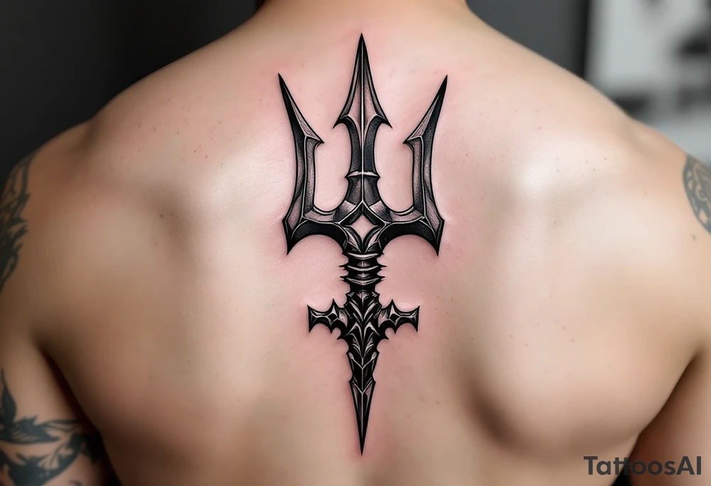 trident tattoo idea