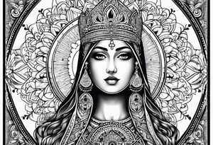 Nossa senhora aparecida tattoo idea