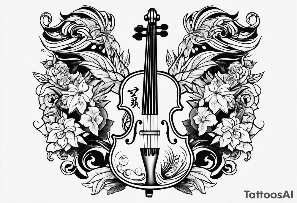 Hinano logo with famas tattoo idea