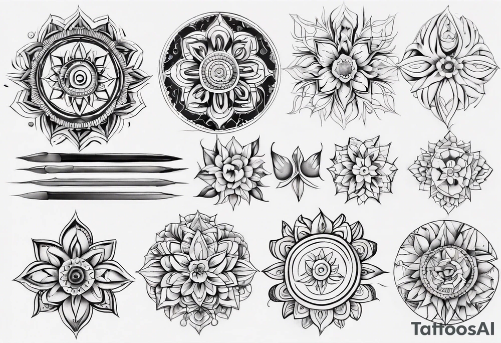 Mandala tattoo idea