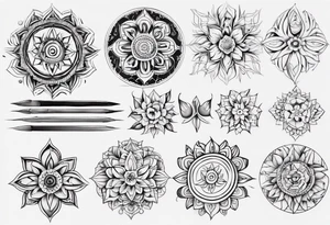 Mandala tattoo idea