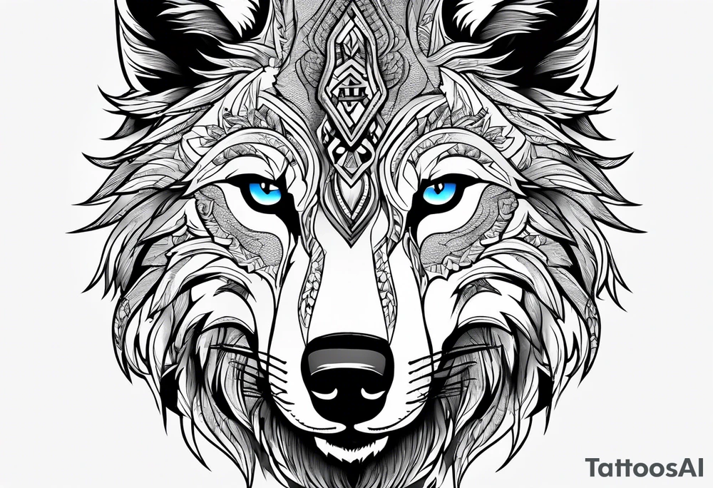 Wolves在山上 tattoo idea