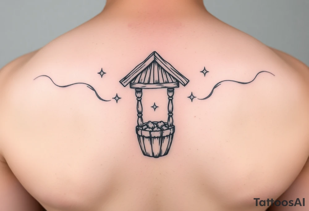 A wishing well tattoo idea