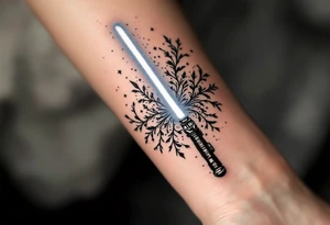 Lightsaber tattoo idea