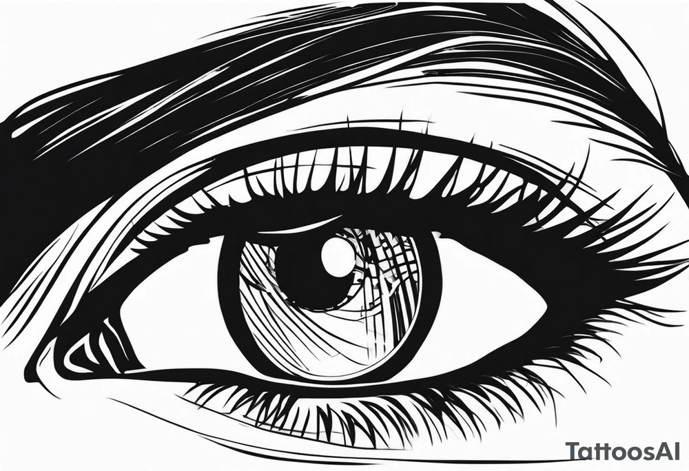 Eye from no longer human osamu dazai tattoo idea