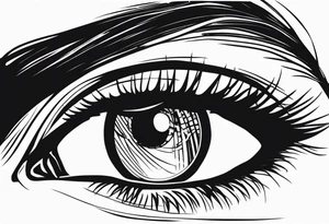 Eye from no longer human osamu dazai tattoo idea