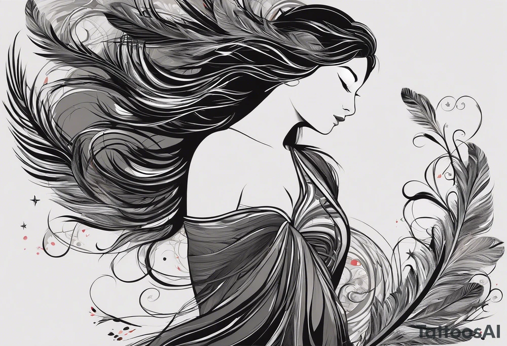 It will go up the left arm, starting from the elbow, passing through the shoulder and going to the upper left half of the back, also taking in a little of the left breast.

The design would be as follows: rising from the left elbow with feathers moving in the wind, interacting in space with tree branches with leaves, also under the influence of the movement of the wind, which can also be represented. As the arm rises, rays also appear and, approaching the shoulder, a vortex of energy from which the feathers come reveals the head of an owl located on the left chest. On the back, the tree branches reach and enter a more solid geometry that refers to the earth in a psychedelic way, mixing various elements that refer to the energy of creation, birth, earth house, spiral, symbols of community, all together as an implosion that represents where life comes from and some chain breaking. tattoo idea