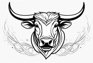 grab the bull by it’s horns tattoo idea