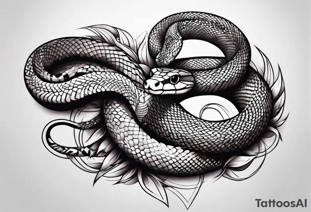 Snake tattoo idea