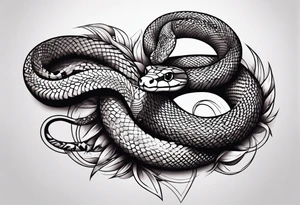 Snake tattoo idea
