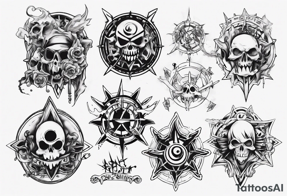 Soul eater tattoo idea