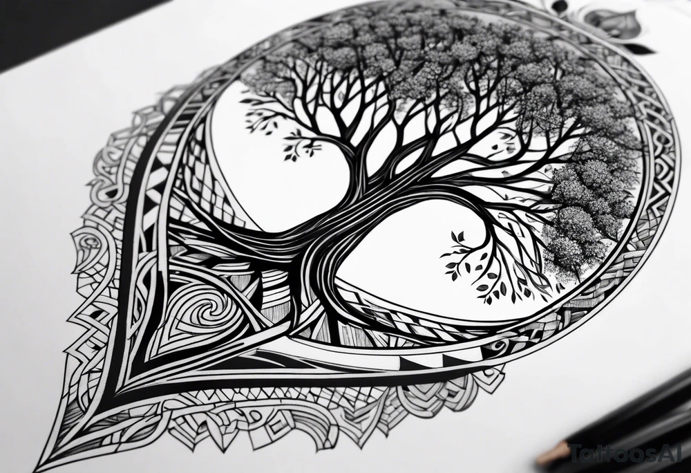 Tree of life tattoo idea