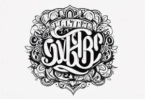 rocker tattoo idea