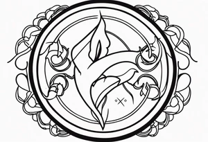 Gemini sign Capricorn sign tattoo tattoo idea