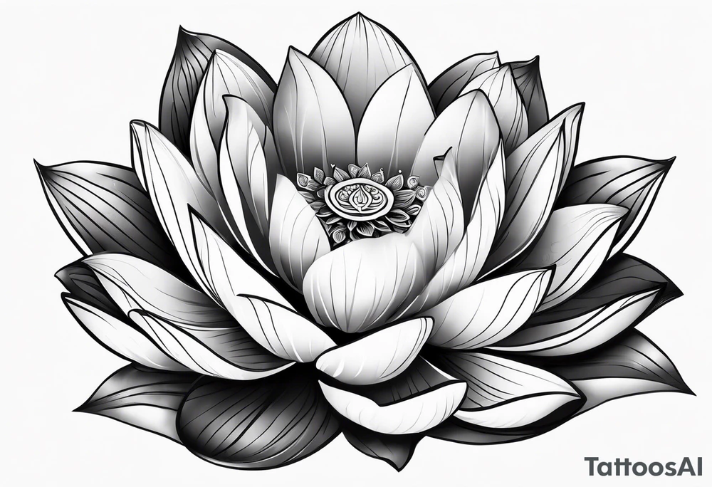 lotus flower AND para siempre tattoo idea