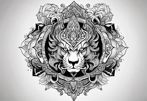 spiritual tattoo idea