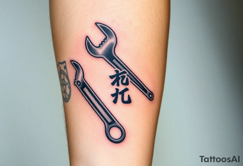 Heavy-Duty Straight Pipe Wrenches
 and kanji Kamiya tattoo idea
