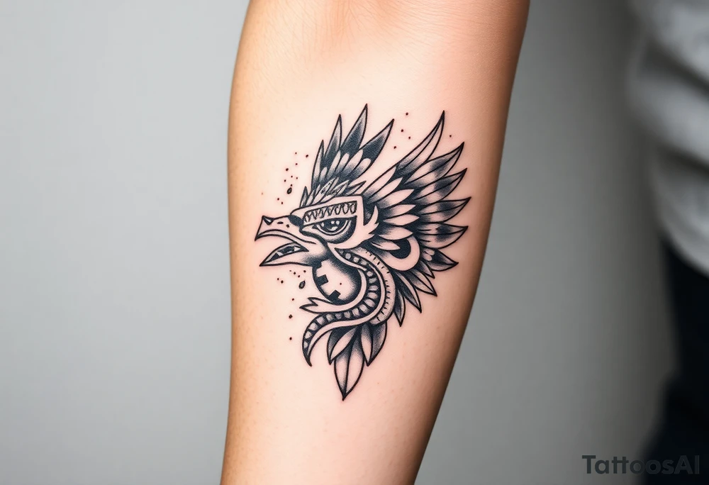 Quetzalcóatl tattoo idea