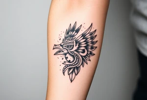 Quetzalcóatl tattoo idea