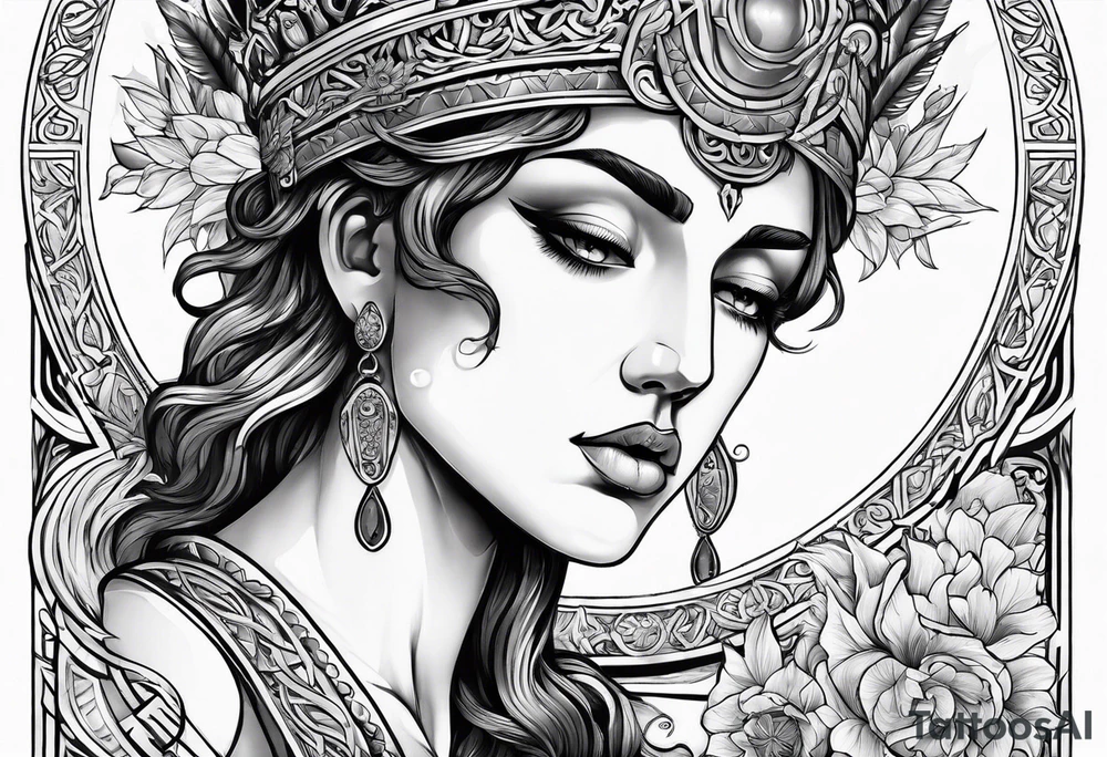 Greek god tattoo idea