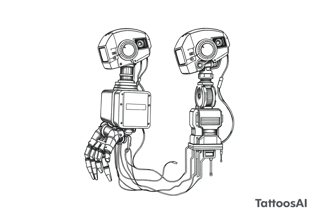Robots, plc's, ladder logic, electronics tattoo idea