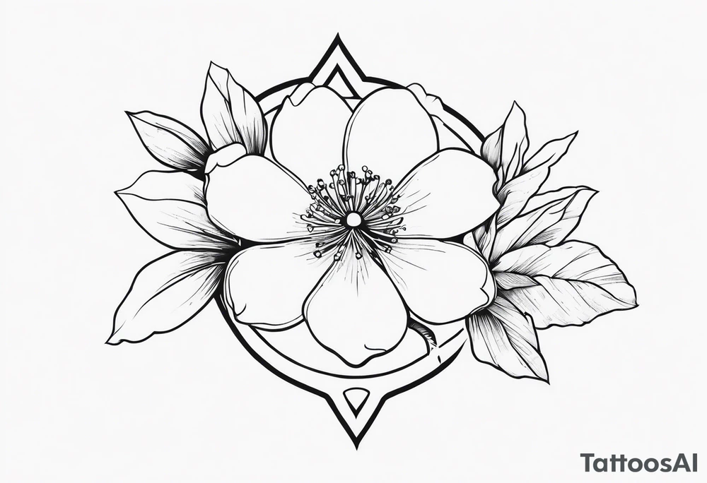 sakura tattoo idea