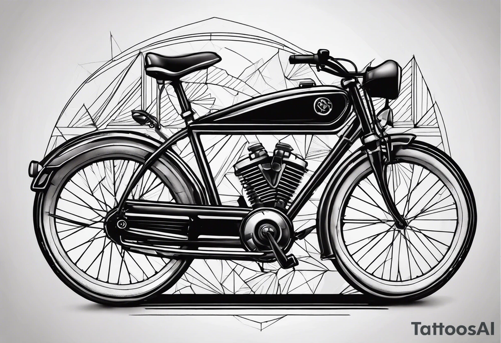 Bicicleta tattoo idea