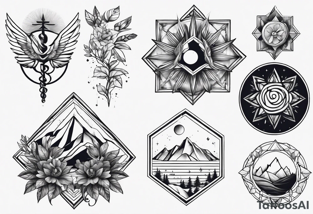 Medical, doctor, science, nature for shoulder tattoo idea Medical, doctor, science, nature for shoulder tattoo idea