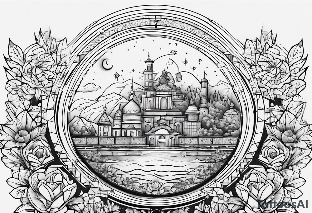 Create tattoo about  stages 
of my life tattoo idea