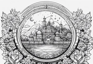 Create tattoo about  stages 
of my life tattoo idea