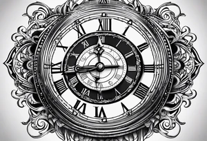 11:11 clock tattoo idea