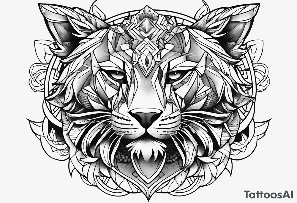 single chain tattoo idea