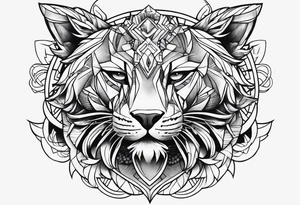 single chain tattoo idea