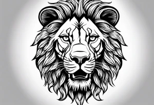 Lion tattoo idea
