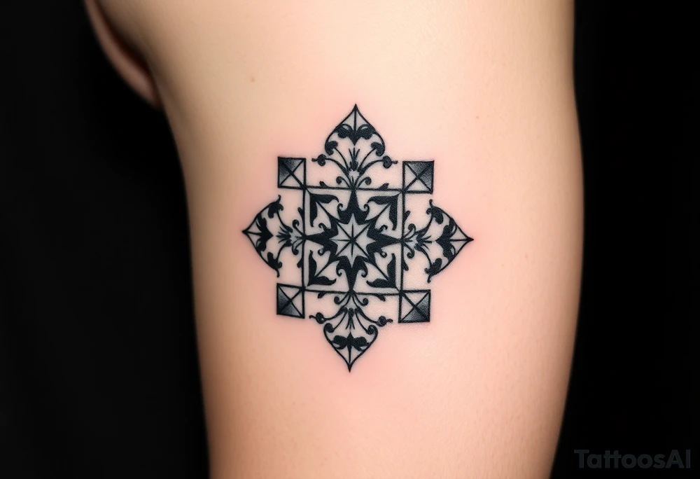 inspiration: my childhood home had an arrangement of tiles in the formation of golden ratio. use this to create a tattoo for me with NO COLOURS using the idea of tiles and golden ratio. placement on upper outer arm or top of bicep so not too big. give me a range of ideas (including some without using tiles, and just the golden ratio). I want to symbolise how nature is made from golden ratio. the golden ratio was in a rectangular form. also show me ideas of tattoos placed on bicep not on the back
USE GOLDEN RATIO PLEASE tattoo idea