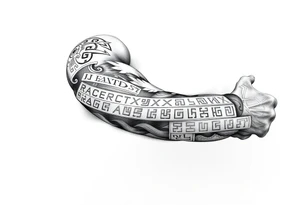 Nordic runes tattoo idea