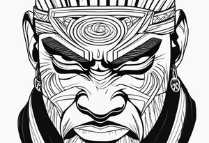 Uncle ruckus naruto tattoo idea