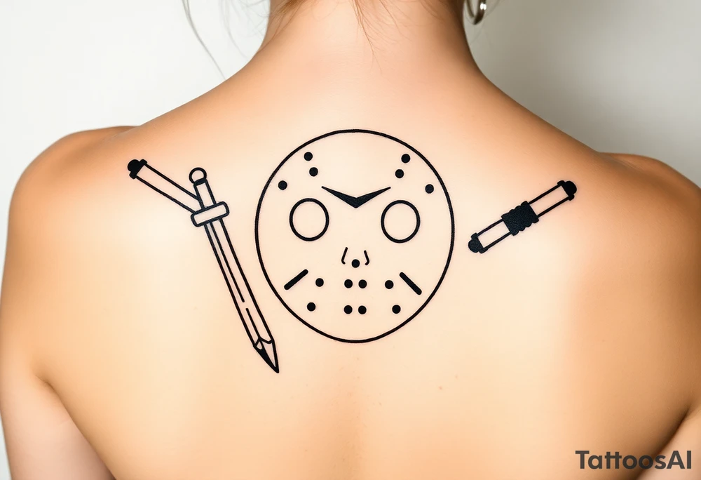 Friday the 13th horror tattoo tattoo idea