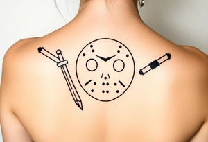 Friday the 13th horror tattoo tattoo idea