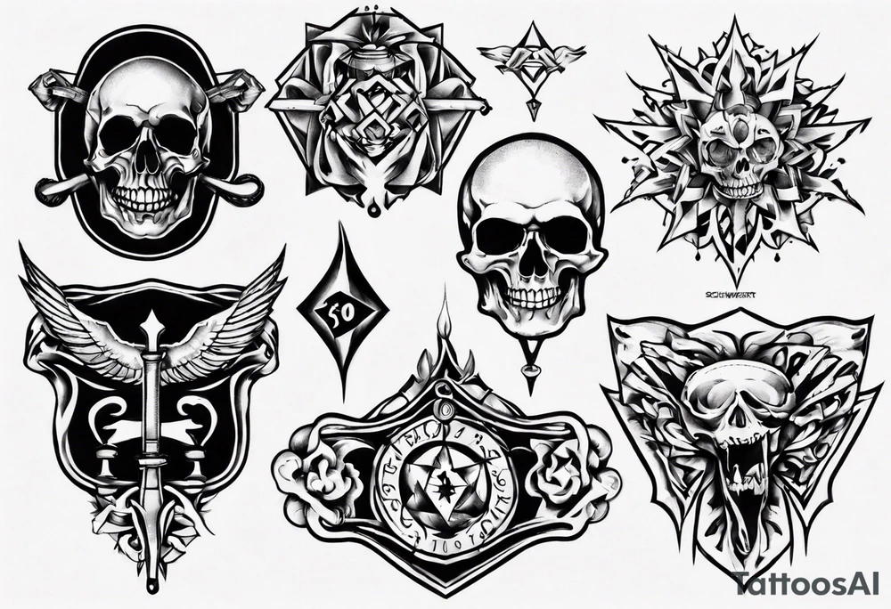 Schwert tattoo idea