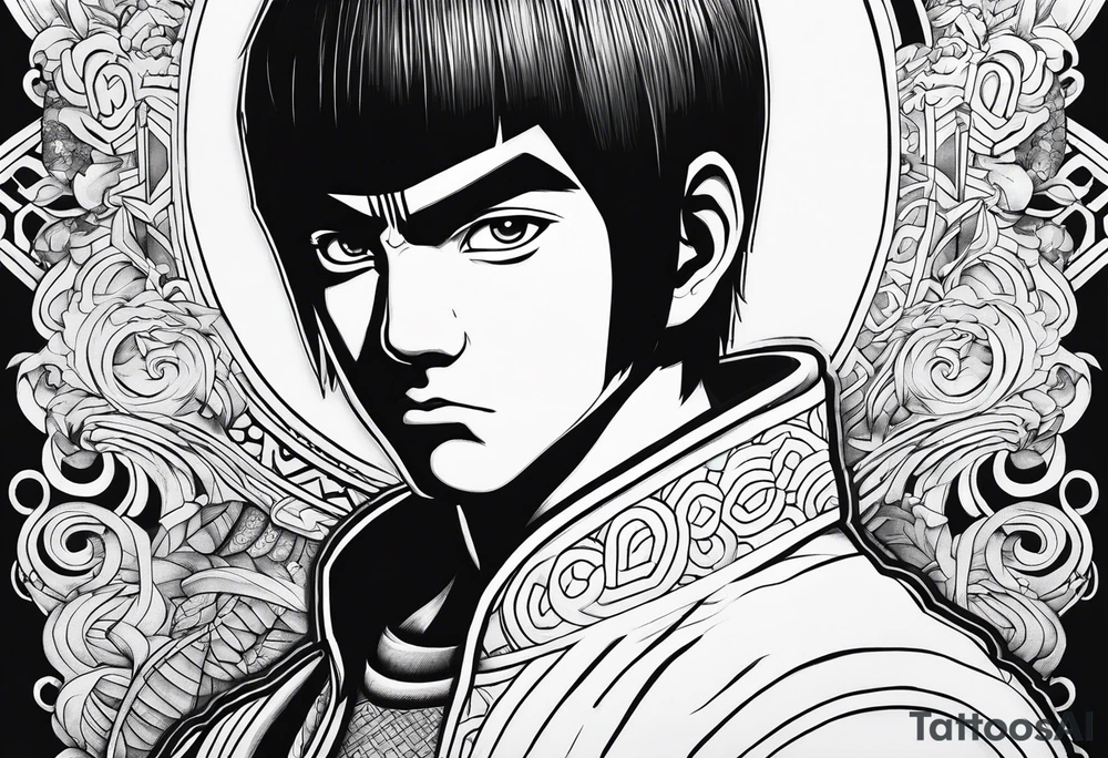 Rock Lee tattoo idea