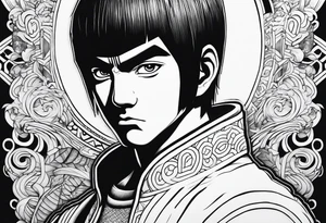 Rock Lee tattoo idea