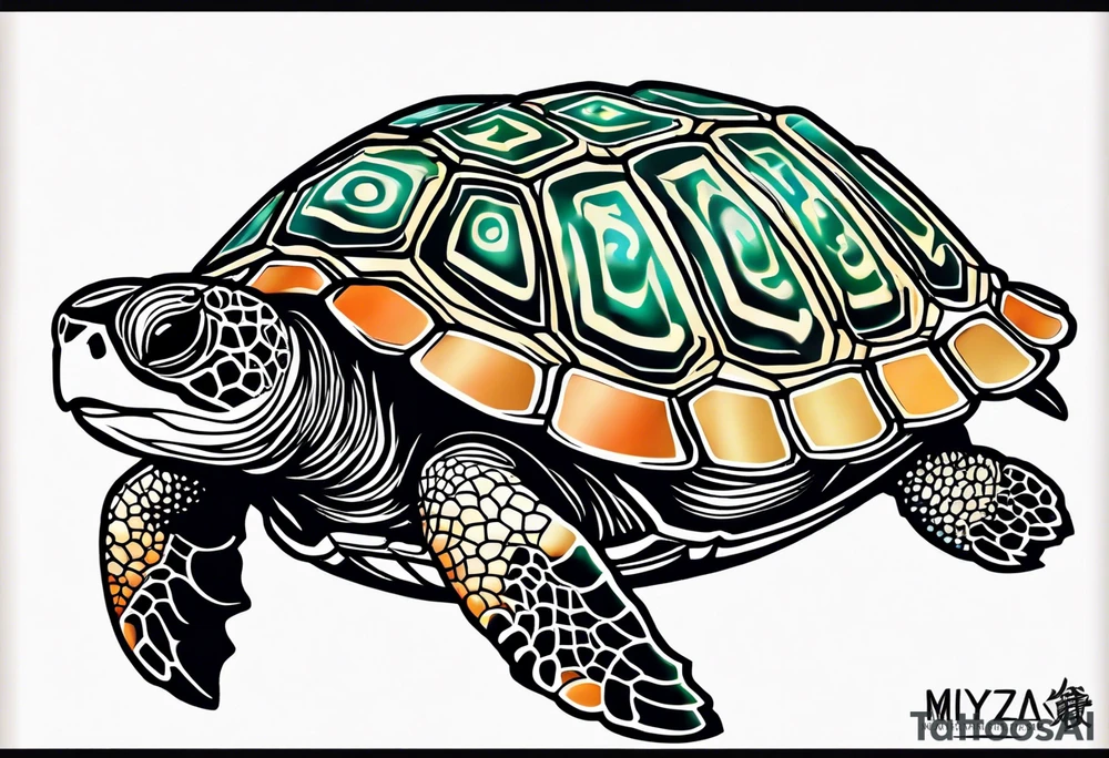 small seaturtle
 tattoo tattoo idea