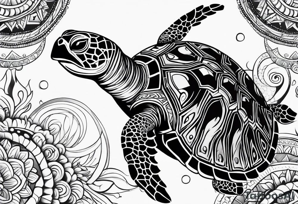 turtle tattoo idea
